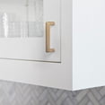 thumbnail image 3 of Goo-Ki 3 Inch(76mm) Zinc Alloy Kitchen Cabinet Pulls, Antique Brass Classic Cabinet Handles for Dresser,Wardrobe & Cupboard, 6 Pack, 3 of 7