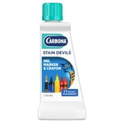 Carbona Stain Devils® #3 | Ink, Marker & Crayon | Professional Strength Laundry Stain Remover | Multi-Fabric Cleaner | Safe On Skin & Washable Fabrics | 1.7 Fl Oz, 1 Pack