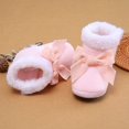 thumbnail image 6 of Baby Boys Girls Booties with Grippers Soft Lining No Skid House Shoes Crib Shoes Indoor Outdoor Winter for Boy Girl 2-3 Years, 6 of 7