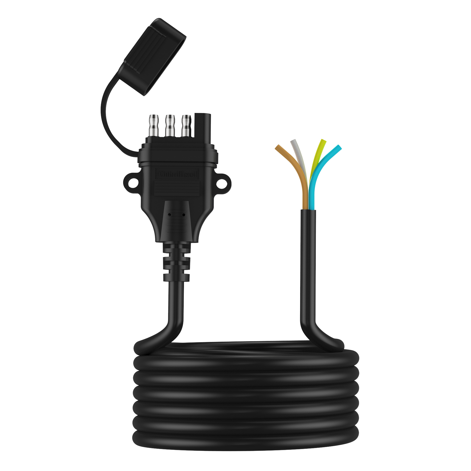 Gubrdfrsod 18AWG 4 Pin Trailer Connector (30Ft)Trailer Wiring With