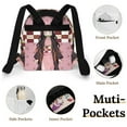 thumbnail image 4 of Kamado Nezuko Women Backpack Casual Stylish Shoulder Bag Large Capacity Daypack Rucksack, 4 of 8