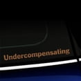 thumbnail image 1 of Undercompensating - Vinyl Decal - Choose Color - [COPPER], 1 of 1
