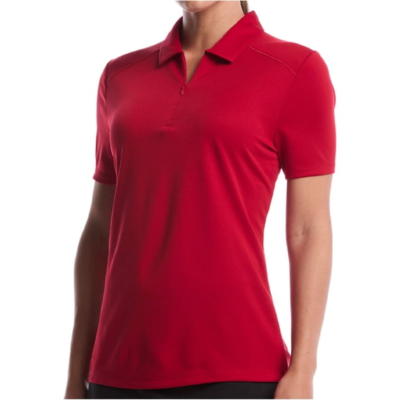 Ben Hogan Ventilation Solid 1/4 Zip Scarlet Smile Shirt Women XXL