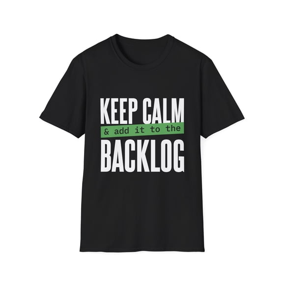 Funny programming backlog humor Men Women Graphic Art