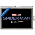 thumbnail image 3 of Marvel Spider-Man: No Way Home - Logo Wall Poster, 14.725" x 22.375", Framed, 3 of 3