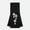 Black, variant on Gothic Cross Football Towel