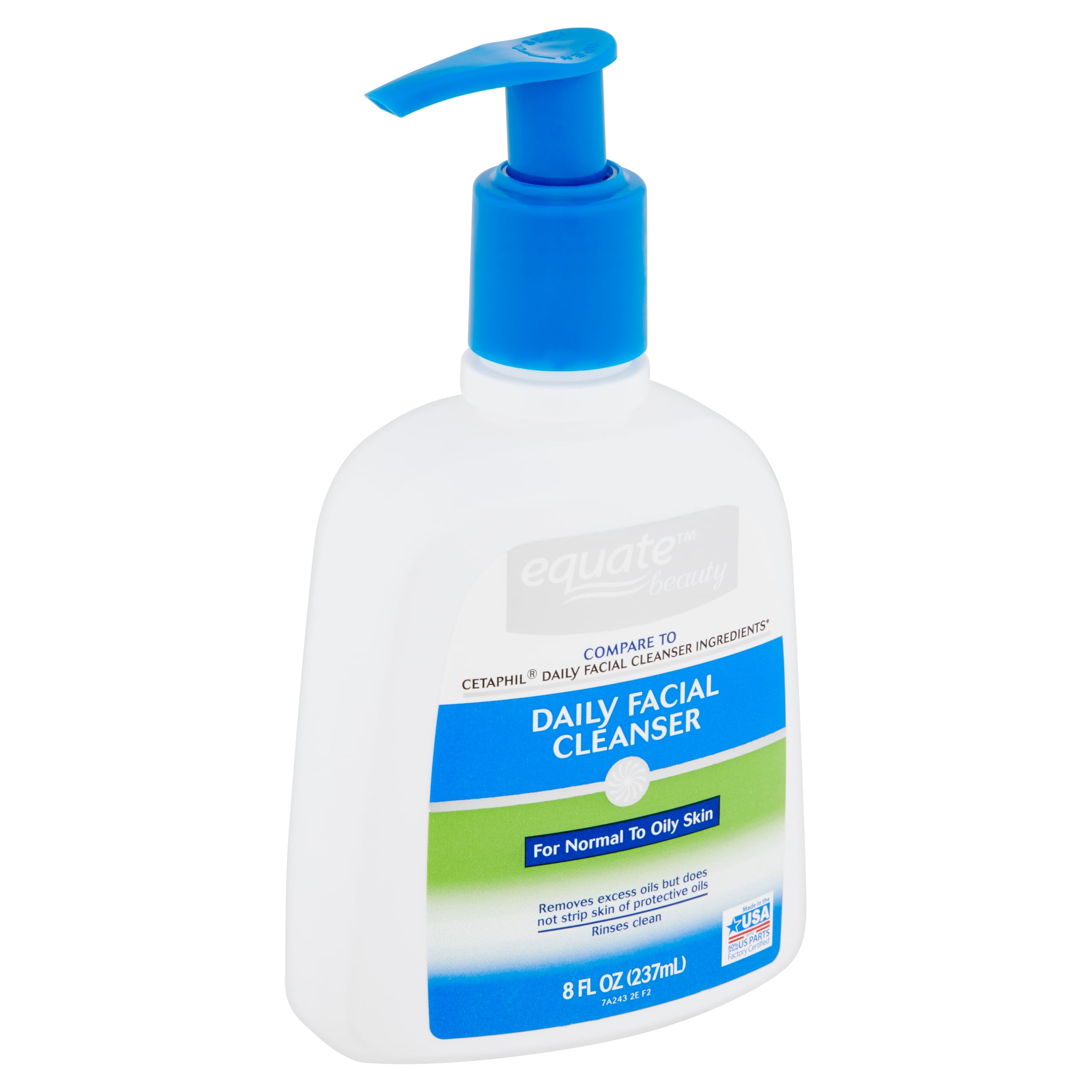 equate daily facial cleanser