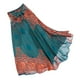 thumbnail image 1 of Falda bohemia larga estilo hippie de mujer Vestido gitano Boho Ropa Falda verde SM SunniMix Falda bohemia hippie larga, 1 of 8