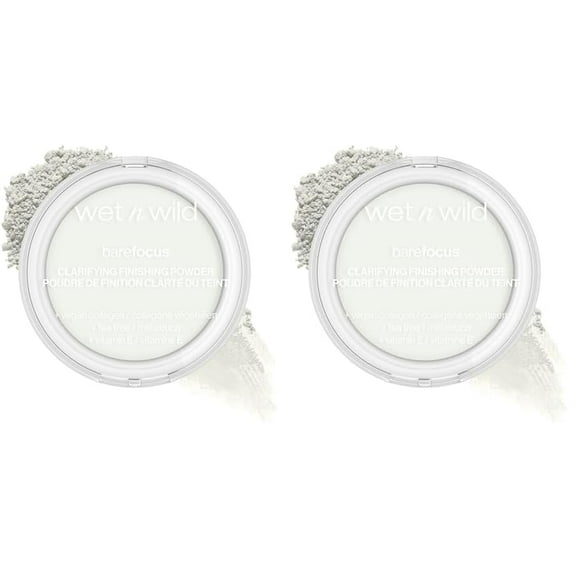 Polvo de acabado wet n wild Bare Focus Clarifying x2