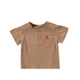 thumbnail image 4 of ATOGUTA 5 Pack Short Sleeve Shirt Boys Girls Kids Summer Tops Crewneck Basic Tees Multicolor, Size 2T-12, 4 of 4