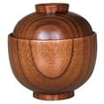 thumbnail image 5 of Pawsdot Salad Bowl with Lid and Utensils Wood for Restaurants 1Pcs, 5 of 8