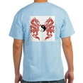 thumbnail image 2 of CafePress - Yin Yang Dragons Light T Shirt - Light T-Shirt - CP, 2 of 5