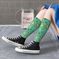 thumbnail image 6 of Picia Women Crew Soft Moisture-wicking Socks Funny Animals in Jungle Pattern Design Cotton Socks, One Size fit All, 6 of 9