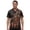 Black, variant on Mens Shirts Horse Print Short Sleeve Button Down Collar Casual Beach Loose Summer Regular Fit Hawaiian Beige Shirt
