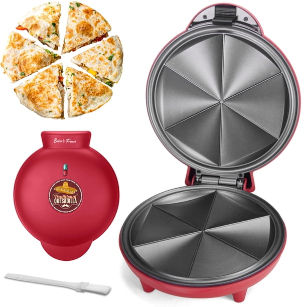 Máquina eléctrica para hacer quesadillas Baker's Friend, 24 cm, antiadherente