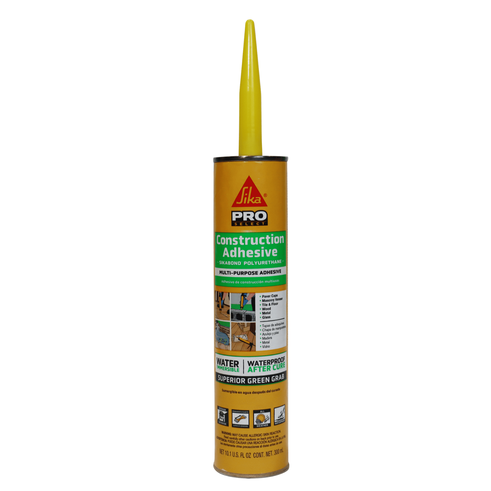 Sika Corporation 106403 10.1 Oz Construction Adhesive - Walmart.com