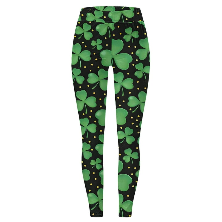 Audhol St Patricks Day Leggings for Women Women's Patrick's