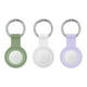 thumbnail image 4 of 3 Tags rastreadores Bluetooth iOS* (Blanco) + 3 cubiertas de silicón (verde, blanco, lila) blanco, 4 of 4