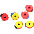 thumbnail image 3 of 2 Pcs Quick Release Cymbal Push-On Design Plastic Cymbal Nuts Quick Assembly Drum Percussion Spare Parts, 3 of 8