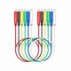 thumbnail image 1 of 6-Piece Magnetic Test Leads, Flexible Silicone Jumper Wires, 30V AC, 5A, 3.3ft Length, 1 of 5