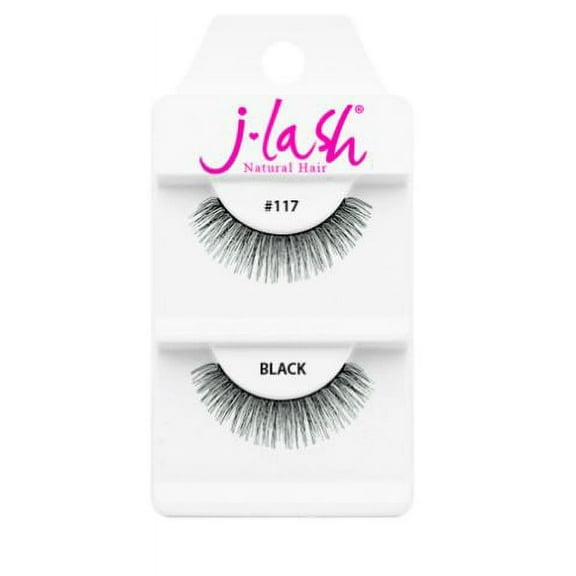 J Lash Daily Eyelashes - #117 Black