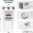 thumbnail image 3 of Daughter in Law Gifts Idea, To My Dear Daughter in Law Gifts from Mother in Law, Gifts for Daughter in Law Tumbler Cup, Thank You Gifts for Future Daughter in Law(20 Oz, White), 3 of 6
