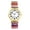B, variant on Stretch Band Watch for Women: Bohemia Printing Easy Reader Elastic Band Watch Large Face Big Number Analog Quartz Bracelet Watch Expansion Band Wristwatch