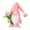 Pink, variant on 1 PCS Plush Decoration for Home - 14.5 Inch Spring for Tiered Tray, Tabletop, and Shelf - Mother's Day Gift for Women - Valentine's Day Home Decor (Pink)