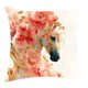 thumbnail image 2 of Funda de Almohada con Estampado Floral de Caballo | Funda de Cojín de Nailon y Licra Suave | Elegante Decoración para El Hogar con Estampado Animal | Cojín para Cabecero de Sofá y Dormitorio | 45 X 4, 2 of 6