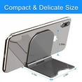 thumbnail image 4 of Tkrady Portable Foldable Desktop Cell Phone Holder,Cell Phone Stand 1Pack, Adjustable Universal Multi-Angle Cradle Stands for Tablet X/xr/xs max Samsung Galaxy-Silver, 4 of 6