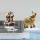thumbnail image 2 of Letrero de mesa,Decoración de escritorio acrílica Rincón festivo Decoración del hogar,Decoración de fiesta Adorno de escritorio Chimenea,Figura de escritorio,Estante de estatua de elefante, 2 of 8