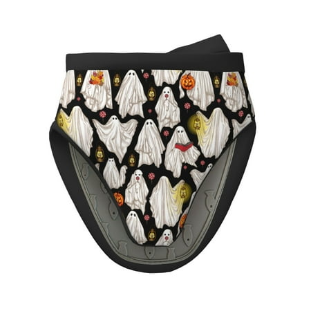 

Matuu Different Ghosts for Non-Slip Mini Oven Soft Silicone Mitt 5.9 x5.9