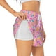 thumbnail image 1 of Balery Donut Pantalones cortos deportivos para mujer con forro y dos bolsillos, elásticos, para entrenamiento, gimnasio, yoga-Medium, 1 of 7