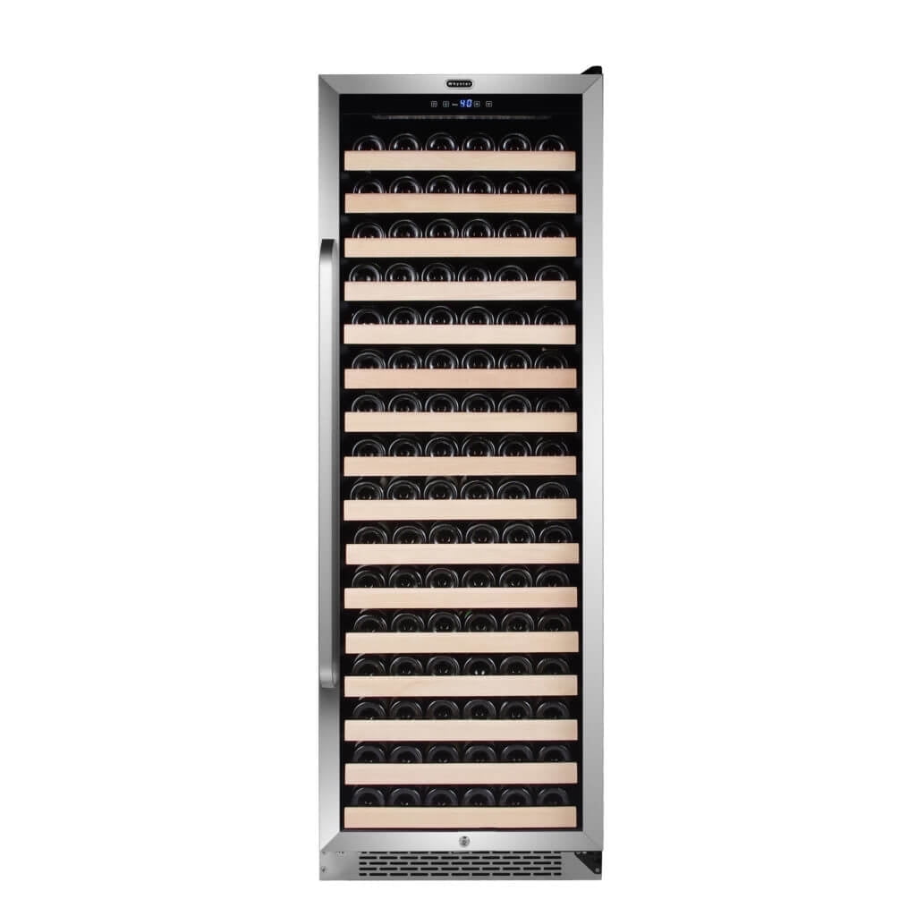 Whynter 166-Bottle Stainless Steel Compressor Wine Refrigerator