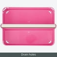 thumbnail image 4 of mDesign Plastic Shower Caddy Storage Organizer Utility Tote - Rose Pink/Satin, 4 of 7