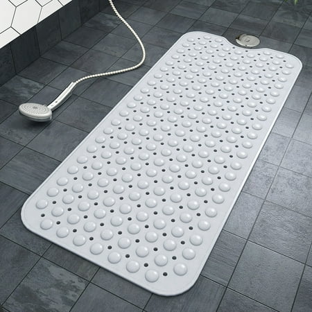 Bathtub Safety Mat Extra Long Non Slip Bath Shower Mat Anti Skid