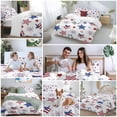thumbnail image 6 of 4th of July Bedding 3 Piece Duvet Cover Set Full Size, Independence Day Blue Red Star Fireworks Soft Microfiber Comforter Cover with Zipper Closure & Pillowcases, Wrinkle & FadeResistant Quilt Cover, 6 of 9
