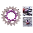 thumbnail image 1 of justharion MTB Simple 1 Vitesse Cassette Rouage Fixe Kit de Conversion pour Moyeu 10/11S 19T, 1 of 8
