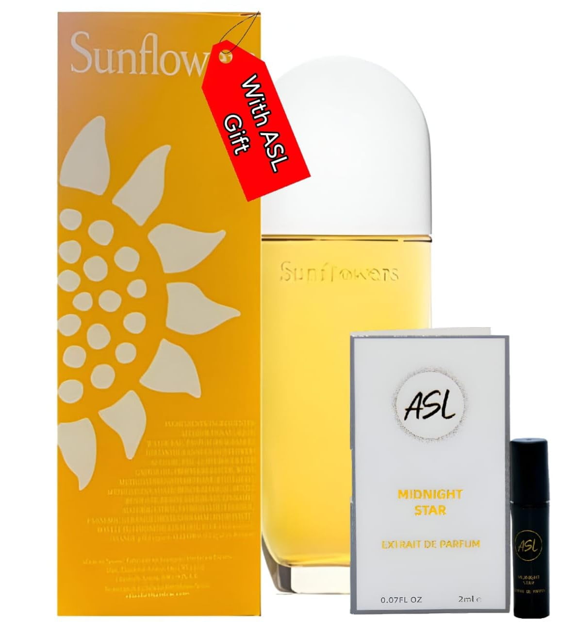 Perfume ASL Eau de Toilette 100 ml para mujer con talla de viaje ...