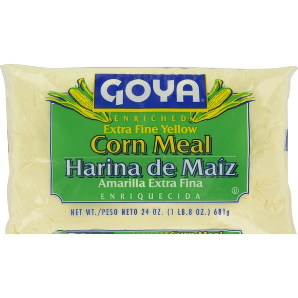 Goya Enriched Corn Meal, Extra Fine Yellow, 24 oz