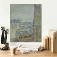 thumbnail image 5 of Epic Graffiti 'View From Theo's Apartment' by Vincent Van Gogh, Giclee Canvas Wall Art, 20"x24", 5 of 8