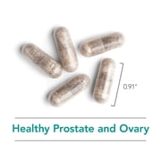 NutriCology Healthy Prostate & Ovary - Herbal Blend with Crinum Latifolium - Hormone Support for Men & Women - Vegetarian Capsules - Hypoallergenic Formula - 60 Servings - 180 Count