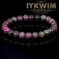 thumbnail image 1 of Pulsera de piedra natural, amatistas, turquesas, turmalinas, cuentas de aguamarina, regalo de joyería para hombres, protección magnética de la salud para mujeres Tan Jianjun  unisex, 1 of 2