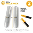 thumbnail image 6 of Modern Innovations 15 Inch Clear Stretch Wrap Roll with Handles (2 Rolls-2000 Feet) Heavy Duty Shrink Wrap for Moving, Packing Supplies for Wrapping Furniture, Industrial Plastic Pallet Cling, 6 of 6