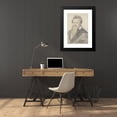 thumbnail image 4 of Daniel Dumonstier 18x24 Black Modern Framed Museum Art Print Titled - Half -Length Portrait of an Older Man with a Blond Bear, Thrown the Coat Over the Shoulder, 4 of 5