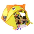 thumbnail image 3 of Tienda de Juegos para Niños Plegable, Fácil de Mover O Desmontar, para Juegos Divertidos para Niños Y Niñas en Interiores Y Exteriores, tres para amarillo, 3 of 6
