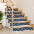 thumbnail image 4 of Mi Alma Peel & Stick Tiles - Blue Floral Vinyl Backsplash 12x12, 4 of 11