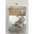 thumbnail image 2 of Lace Tabecloth -White/Brown, 54x72 Inch, 2 of 2