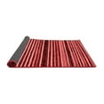 thumbnail image 2 of Ahgly Company Indoor Round Abstract Red Modern Area Rugs, 8' Round, 2 of 4