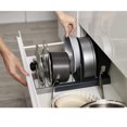 thumbnail image 3 of Expandable Organizer for Kitchen Equipment, Plastic, Gray, 3 of 5